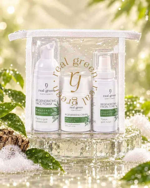 REALGREEN Набор миниатюр  «Амурский Бархат» 3 предмета